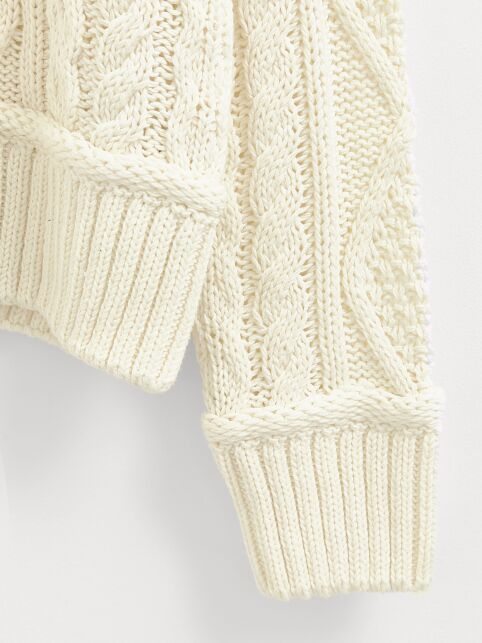 Джемпер с объёмным переплетением из пряжи с хлопком LDK 24140 - купить в интернет-магазине Conte