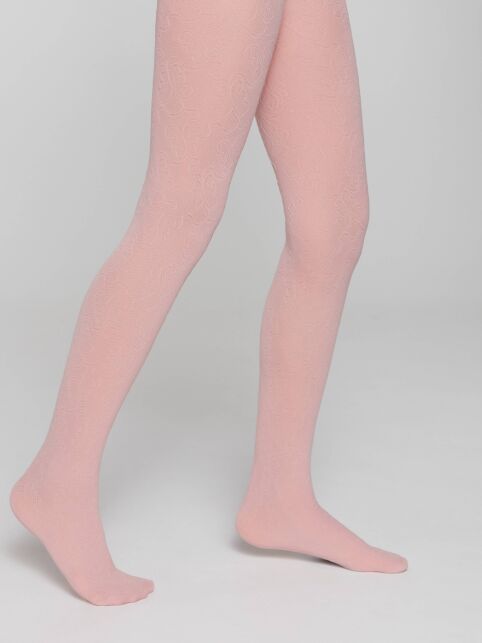 Колготки из микрофибры с рельефным рисунком DAISY - купить в интернет-магазине Conte
