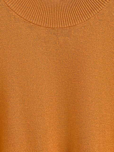 Джемпер из хлопка и модала с разрезами на манжетах LDK 24106 - купить в интернет-магазине Conte