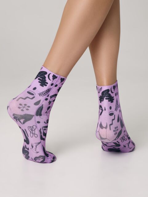 Укороченные носки с хлопком «Witch» - купить в интернет-магазине Conte