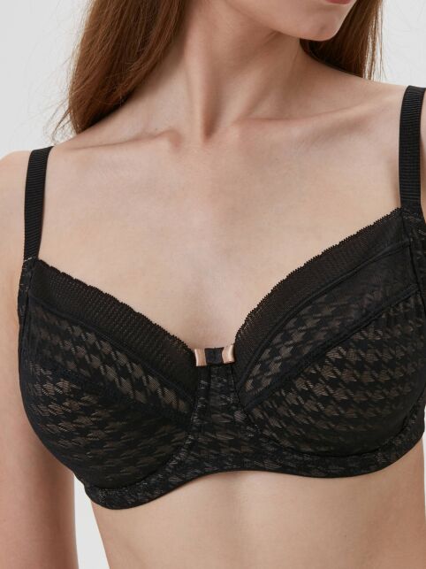 Бюстгальтер с мягкой чашкой в гусиную лапку Body Couture RB6117 - купить в интернет-магазине Conte