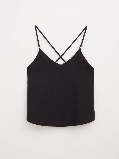 Топ с глубоким V-образным вырезом Viscose LHW 1919 - купить в интернет-магазине Conte