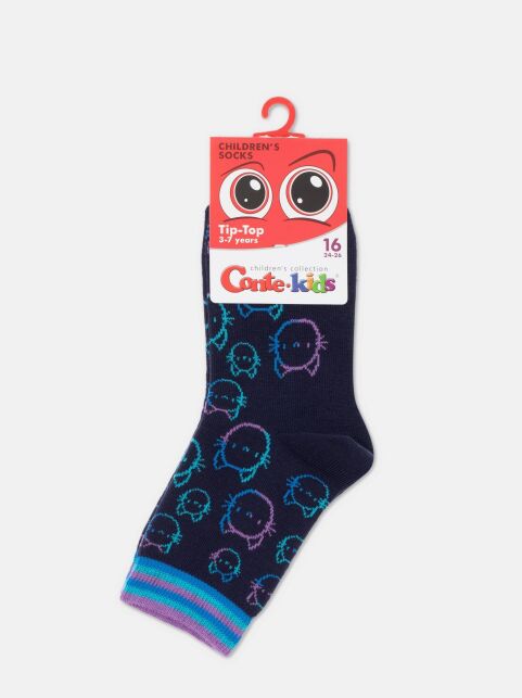 Хлопковые носки с рисунками «Cats» - купить в интернет-магазине Conte