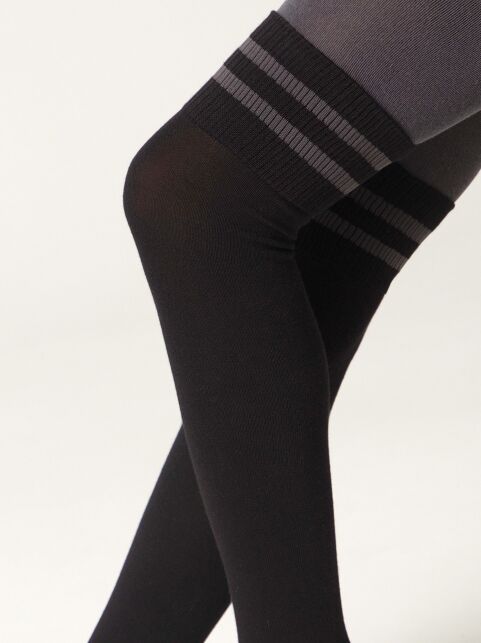 Хлопковые колготки с имитацией гольфинов - купить в интернет-магазине Conte