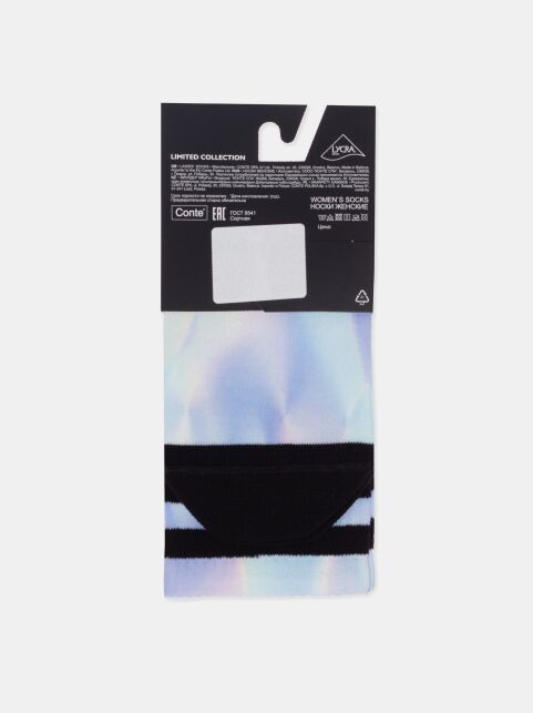 Удлиненные носки из лимитированной коллекции с рисунком «Gradient» - купить в интернет-магазине Conte