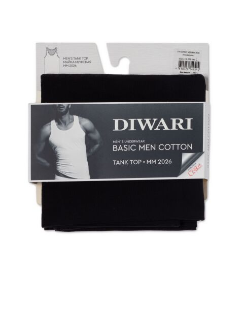 Хлопковая майка без рукавов BASIC MEN MM 2026 (бандероль) Хлопковая майка без рукавов BASIC MEN MM 2026 (бандероль) - купить в интернет-магазине Conte