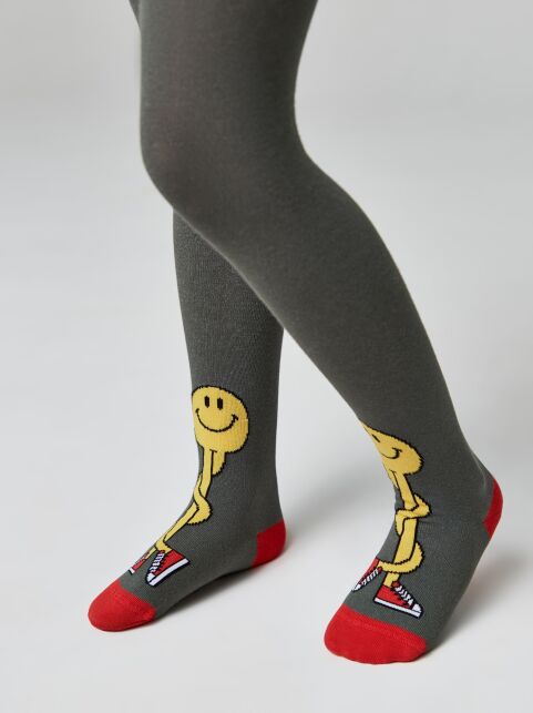 Хлопковые колготки с рисунком “Smile” - купить в интернет-магазине Conte