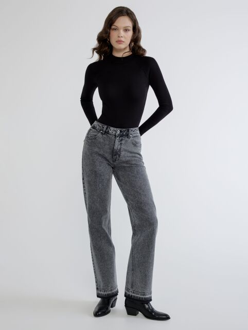 Боди в рубчик с рисунком tie-dye LBD 1844 - купить в интернет-магазине Conte