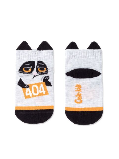 Короткие носки с декоративными ушками «Енот» - купить в интернет-магазине Conte