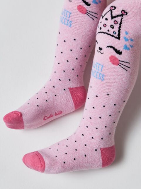 Колготки SOF-TIKI (махровые внутри) с рисунками, модель 524 - купить в интернет-магазине Conte