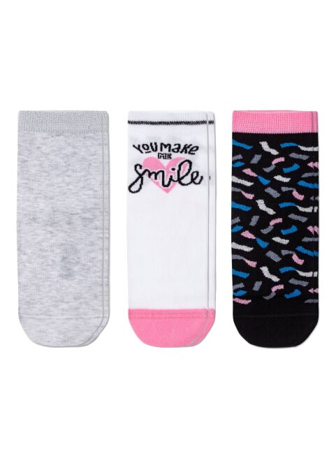 Хлопковые носки (3 пары),модель 734 Хлопковые носки (3 пары),модель 734 - купить в интернет-магазине Conte