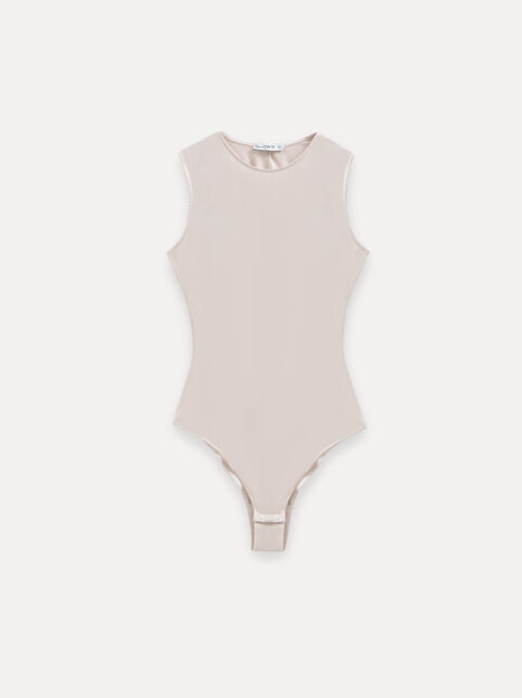 Боди из микромодала без рукавов LBD 3413 - купить в интернет-магазине Conte