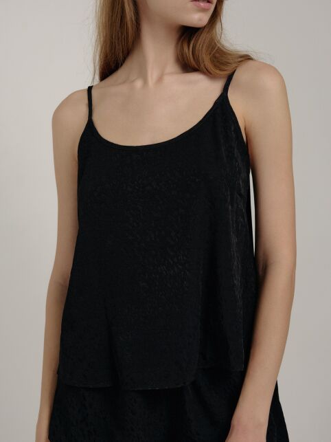 Топ прямого кроя на тонких бретелях LEO LHW 2529 - купить в интернет-магазине Conte