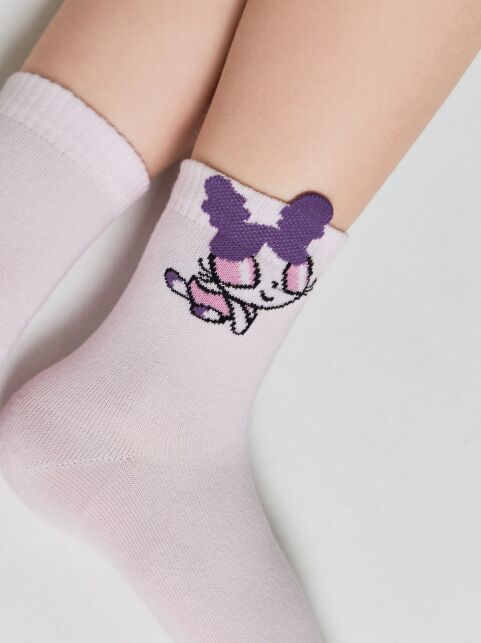 Носки из хлопка с декоративным 3D-пикотом “Princess” - купить в интернет-магазине Conte