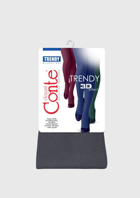 Плотные меланжевые колготки женские TRENDY MELANGE 60 Lycra® Плотные меланжевые колготки женские TRENDY MELANGE 60 Lycra® - купить в интернет-магазине Conte