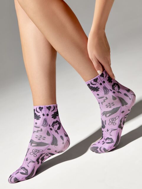 Укороченные носки с хлопком «Witch» - купить в интернет-магазине Conte