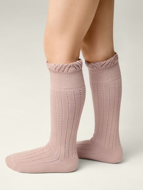 Гольфы с воздушными рюшами и хлопком MISS - купить в интернет-магазине Conte