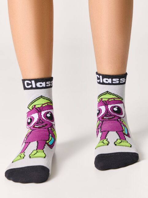 Хлопковые носки «Глазастики» Class - купить в интернет-магазине Conte
