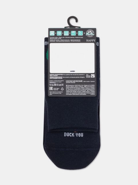 Хлопковые носки с рисунком «Duck you» - купить в интернет-магазине Conte