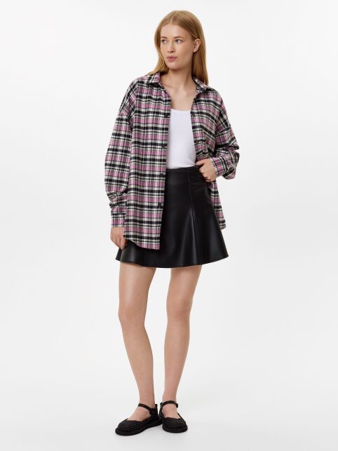 Рубашка с хлопком в клетку LRU 3323 - купить в интернет-магазине Conte