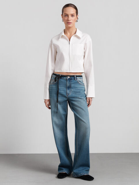 Рубашка на молнии с накладным карманом LRU 3524 - купить в интернет-магазине Conte