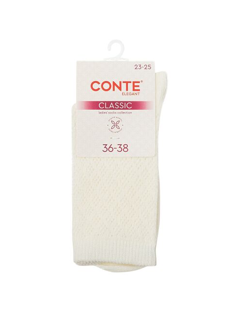 Ажурные носки с хлопком CLASSIC - купить в интернет-магазине Conte