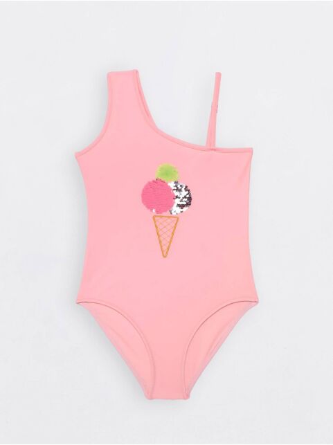 Купальник с двухсторонними пайетками ICE CREAM - купить в интернет-магазине Conte