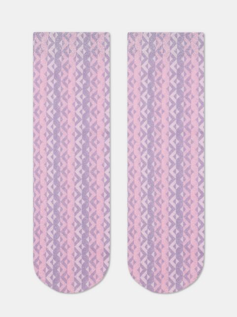 Сияющие носки с рисунком «Tracery» - купить в интернет-магазине Conte