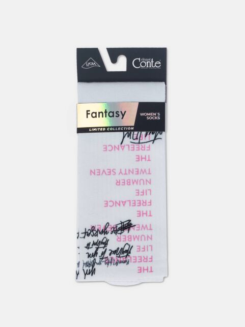 Удлиненные носки из лимитированной коллекции с рисунками "Freelance" - купить в интернет-магазине Conte