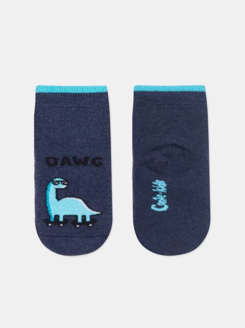 Махровые темно-синие носки SOF-TIKI с рисунком «Dawg» - купить в интернет-магазине Conte