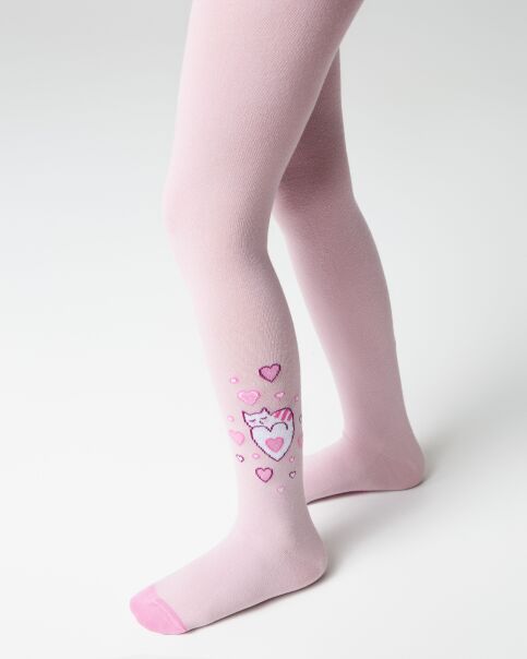 Хлопковые колготки с рисунком “Cat” - купить в интернет-магазине Conte