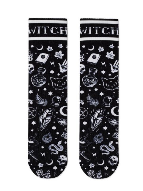 Удлиненные носки с хлопком «Witch» - купить в интернет-магазине Conte