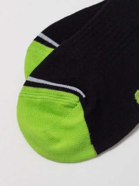 Короткие черные спортивные носки ACTIVE lycra®, модель 957 - купить в интернет-магазине Conte