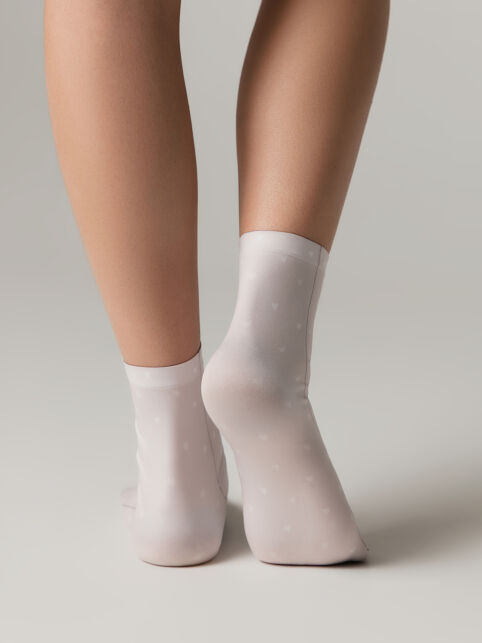 Носки с рисунком «Маленькие сердечки» - купить в интернет-магазине Conte