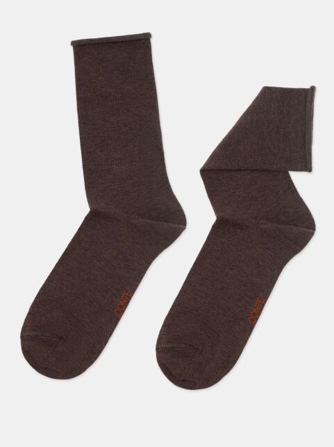 Удлиненные хлопковые носки без резинки - купить в интернет-магазине Conte