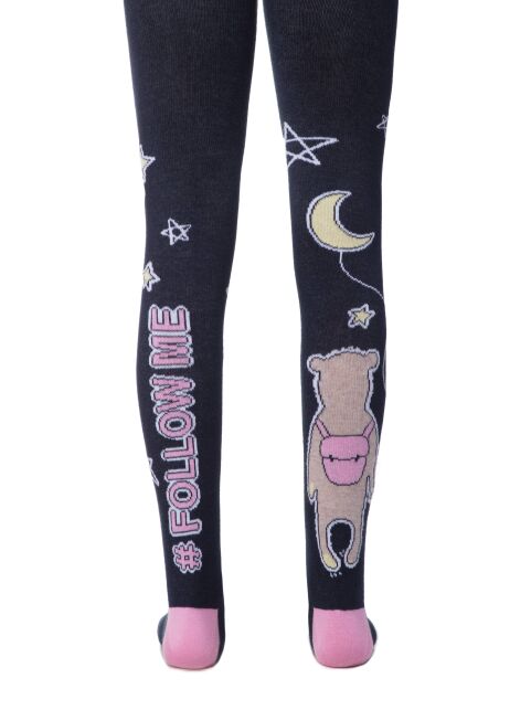 Колготки детские TIP-TOP (веселые ножки) темно-синий - купить в интернет-магазине Conte