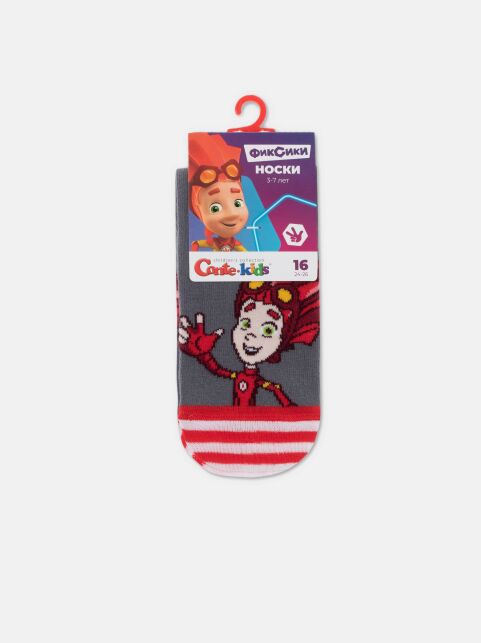 Носки с рисунком Файер по лицензии «Фиксики» - купить в интернет-магазине Conte