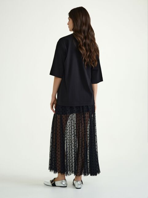 Футболка из хлопка с рисунком «Bossy» LD 3035 - купить в интернет-магазине Conte