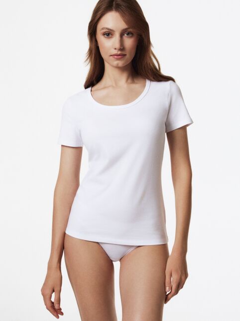 Футболка из хлопка с круглым вырезом горловины BASIC COLLECTION LF 2022 - купить в интернет-магазине Conte