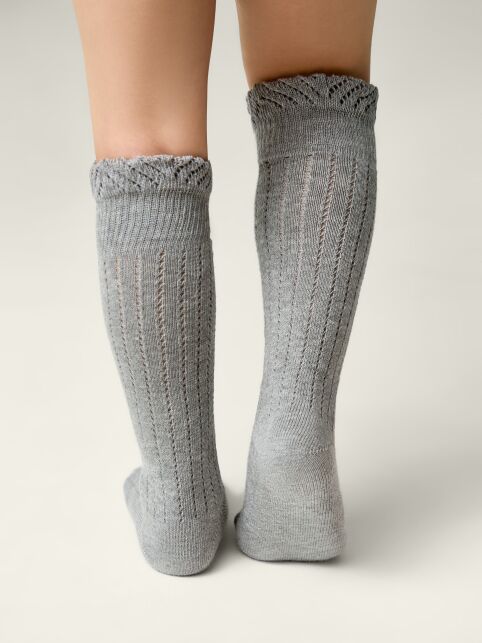 Гольфы с воздушными рюшами и хлопком MISS - купить в интернет-магазине Conte