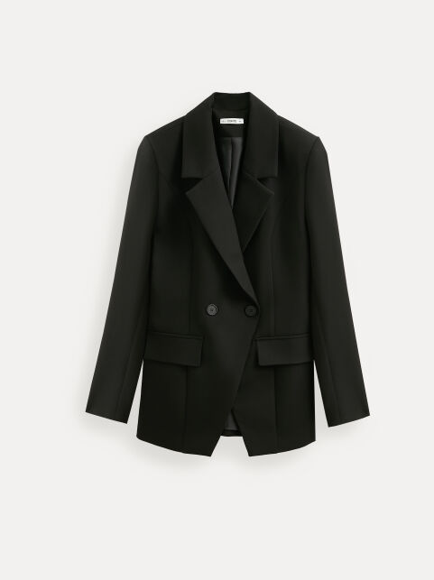 Жакет из костюмной ткани с рельефными швами LJ 3394 - купить в интернет-магазине Conte