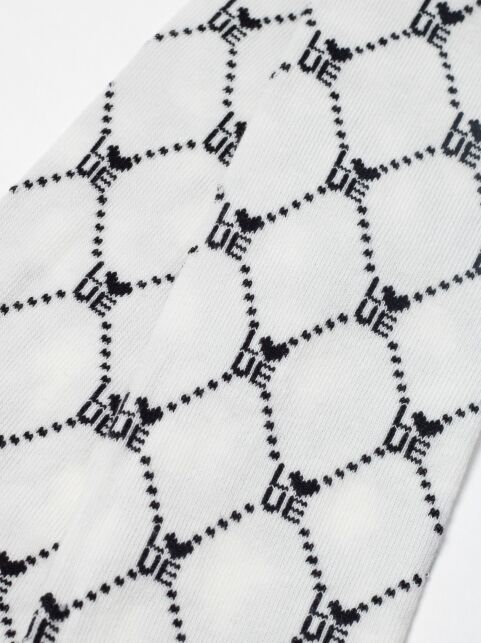 Колготки из хлопка с геометрическим рисунком «Love» - купить в интернет-магазине Conte