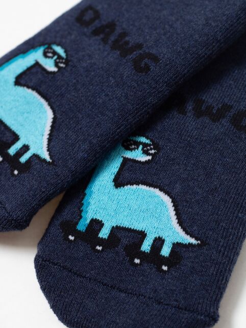 Махровые темно-синие носки SOF-TIKI с рисунком «Dawg» - купить в интернет-магазине Conte