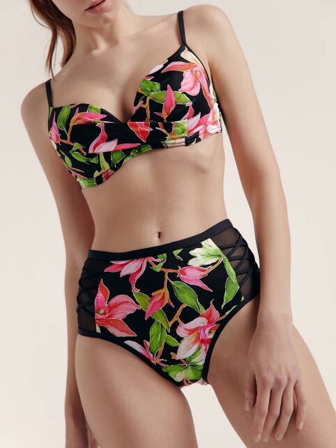 Лиф-балконет с цветочным рисунком и эффектом push-up TROPICAL GARDEN Лиф-балконет с цветочным рисунком и эффектом push-up TROPICAL GARDEN - купить в интернет-магазине Conte