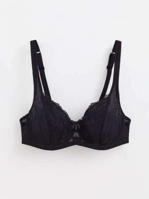 Бюстгальтер женский ETUDE RB 6083 черный Бюстгальтер женский ETUDE RB 6083 черный - купить в интернет-магазине Conte