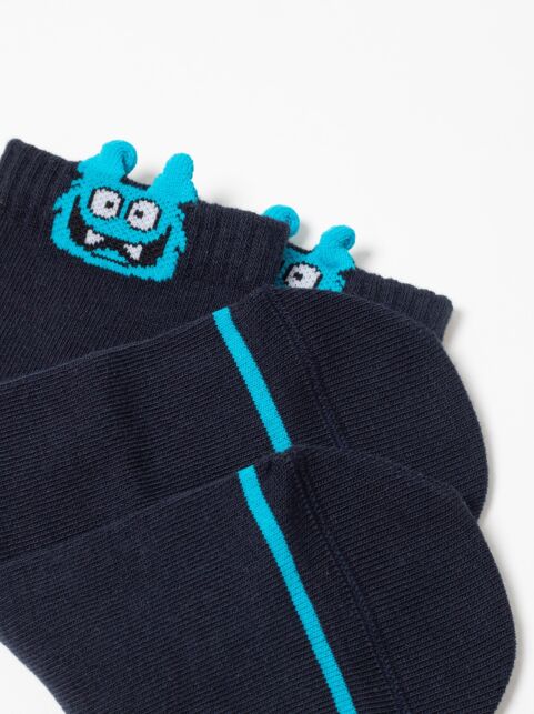 Носки из хлопка с декоративным 3D-пикотом “Monster” - купить в интернет-магазине Conte