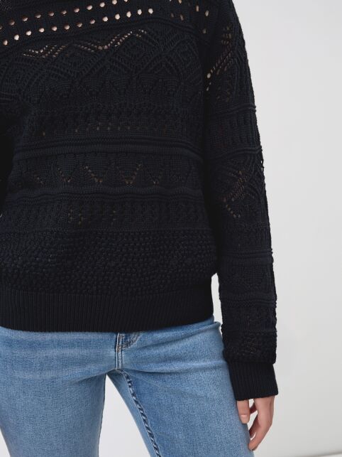 Укороченный джемпер объёмного силуэта с хлопком LDK 24111 - купить в интернет-магазине Conte