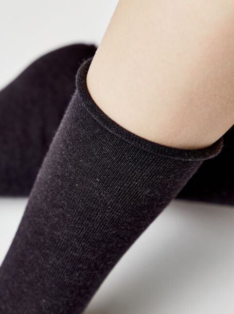 Носки без резинки из премиальной пряжи с вискозой и кашемиром - купить в интернет-магазине Conte