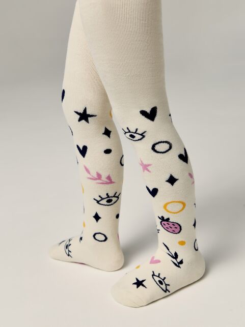 Колготки SOF-TIKI (махровые внутри) с рисунками - купить в интернет-магазине Conte