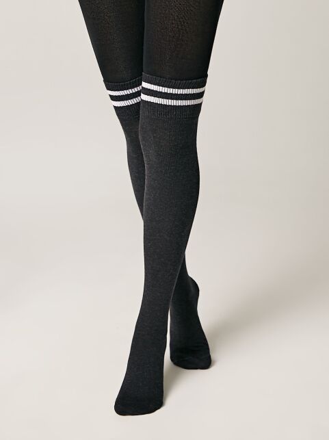 Хлопковые колготки с имитацией гольфинов - купить в интернет-магазине Conte